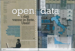 Open Data - I dati vanno in Rete, usali!