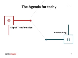 Digital Transformation and Interweaving at BrightTALK 2017 December Slide 3