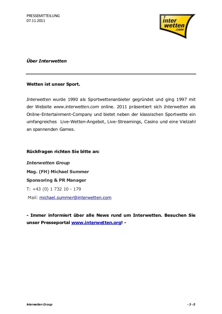Interwetten Neuer Partner Von Sevilla Fc Und Hc Sparta Prag Pdf