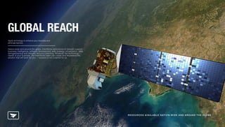 Global Reach
Apply technology to enhance your business and
eliminate barriers.
Nation-wide and around the globe, InterWorks specializes in network support,
business intelligence, software development, web strategy, virtualization, data
storage/backup and disaster recovery planning. Whatever the technology
needs of your business, the InterWorks team can create and implement the
solution that will work for you — location is not a barrier for us.
resources available nation-wide and around the globe
 