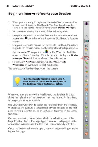 Interwrite mobi getting started | PDF