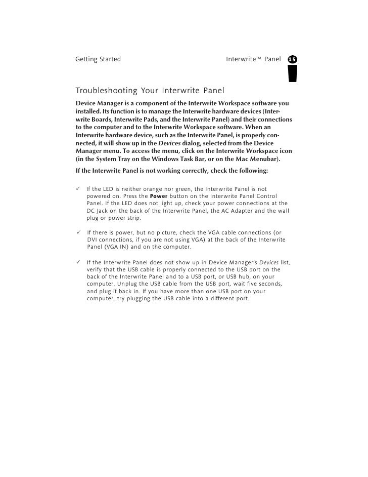 Driver interwrite panel Windows 8 Download