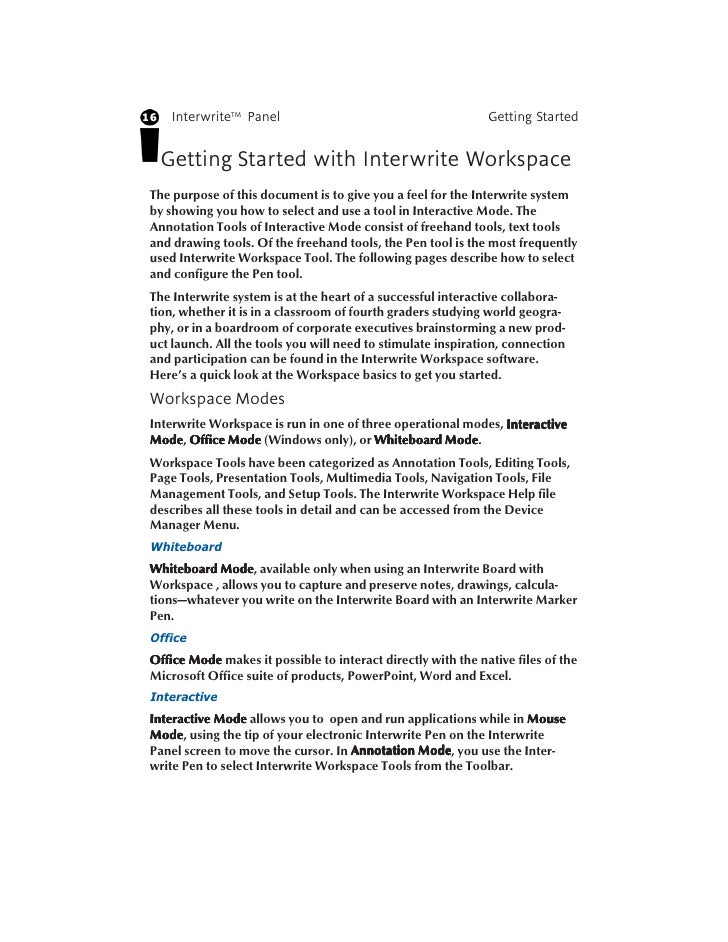 Interwrite Интерактивная Доска Драйвер