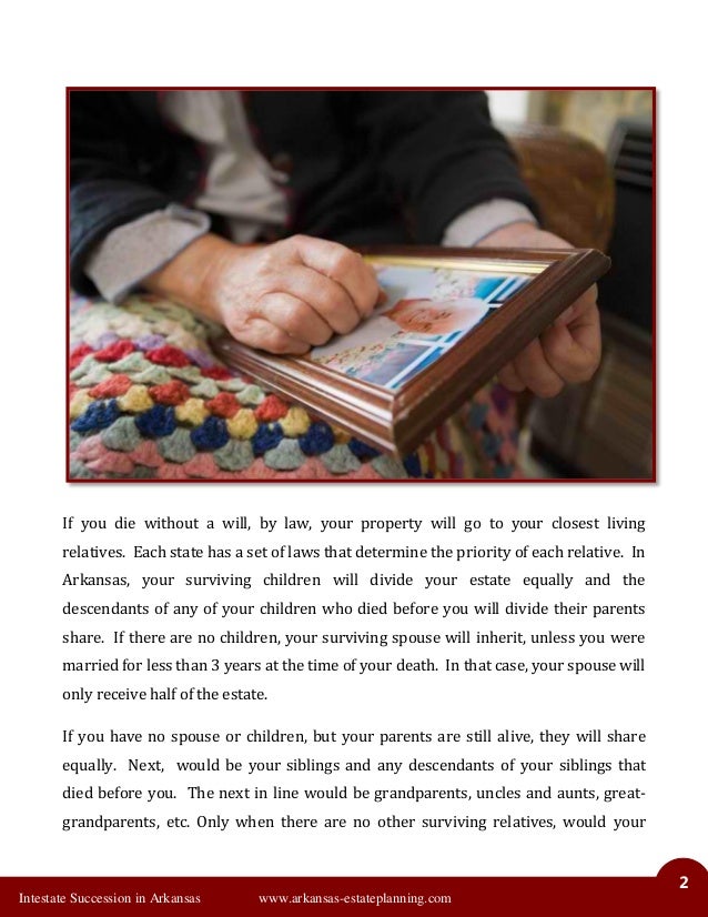 Intestate Succession in Arkansas