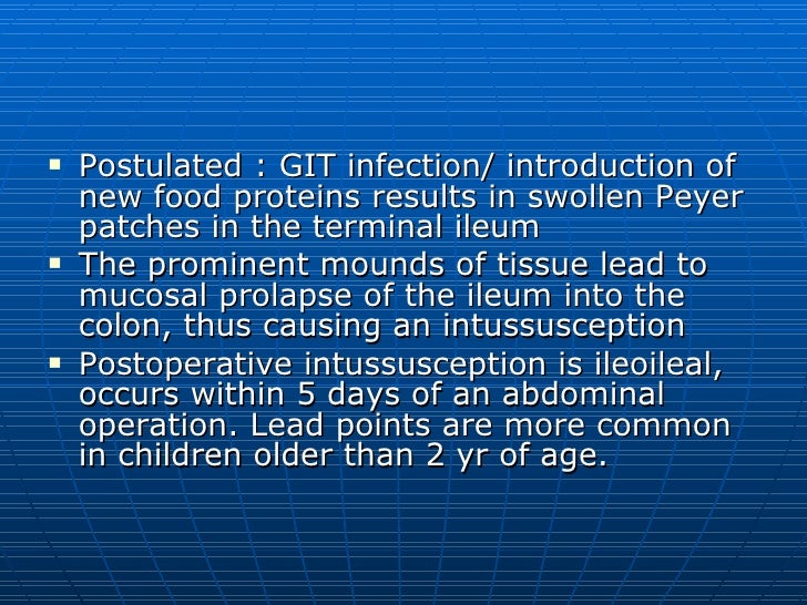 Gastrointestinal Problems In Children