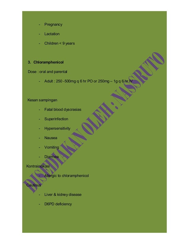 Intestinal Antibiotics & Sulfonamides