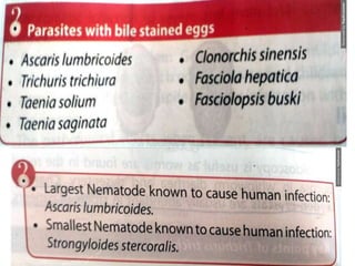 Intestinal nematodes