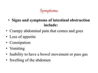 Intestinal Obstruction | PPTX