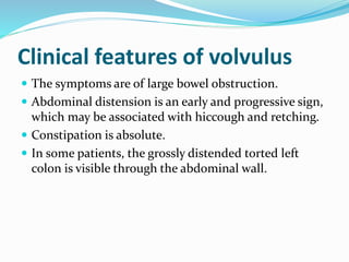 Volvulus Definition Intestinal obstruction | PPTX