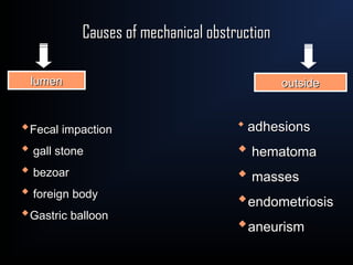 intestinal obstruction [تم حفظه تلقائيا].ppt