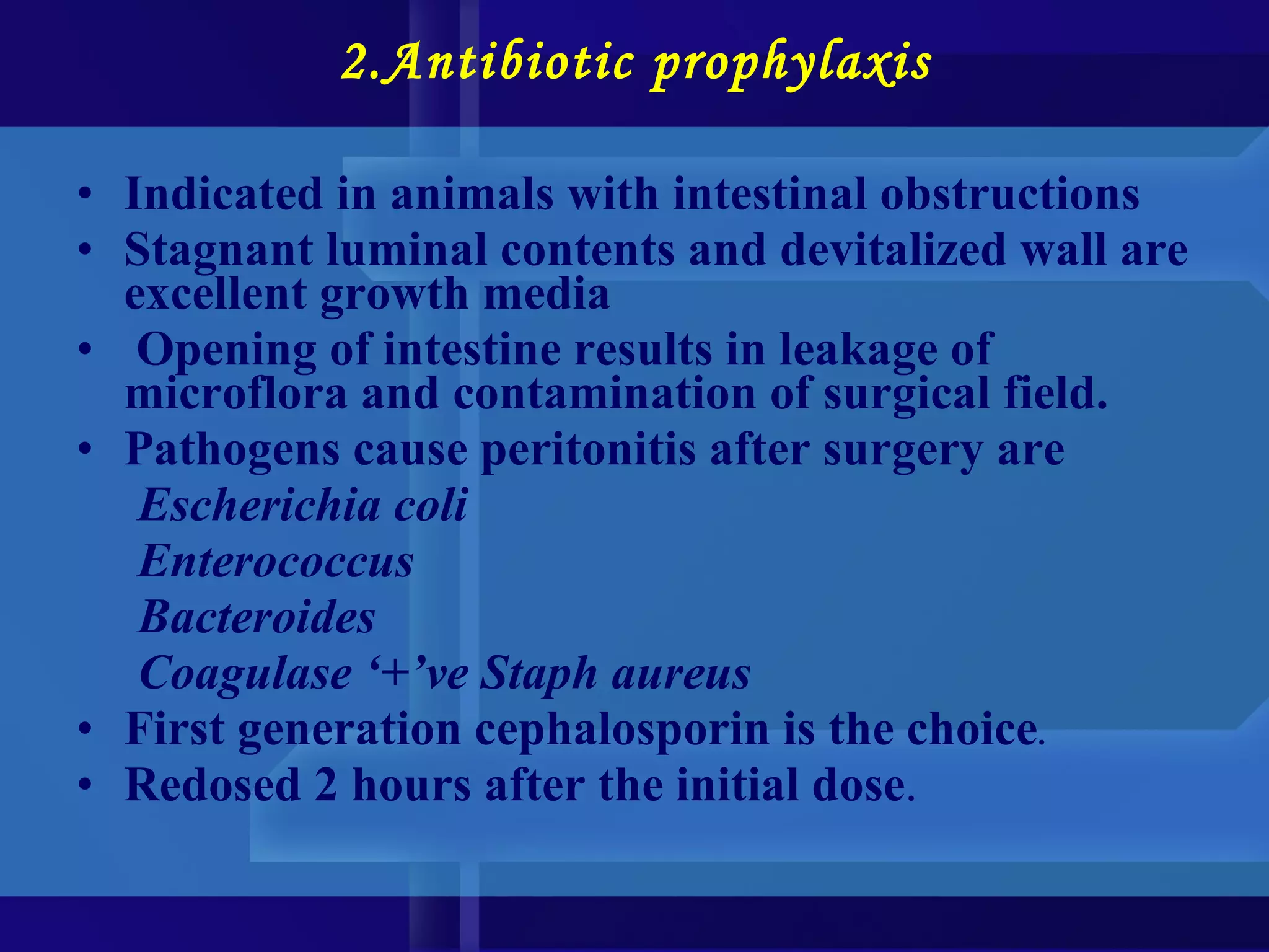 Intestinal obstruction in small animals | PPT - Intestinal Obstruction In Animals