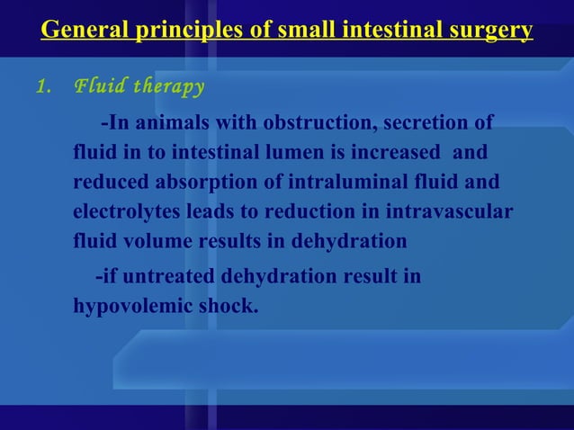 Picture of Intestinal obstruction in small animals | PPT | Digestive Disorders ...
