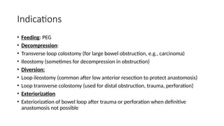 Transverse Loop intestinal stoma presentation stoma.pptx