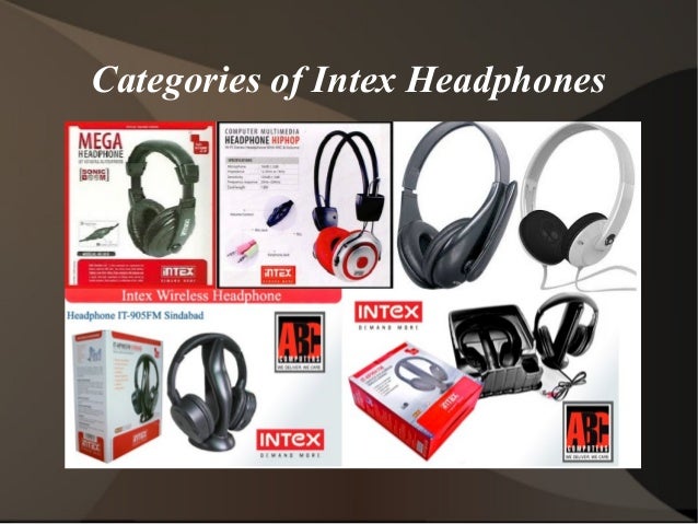 intex mega headphone with mic
