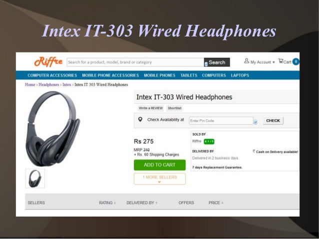 intex mega headphone with mic