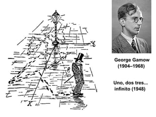George Gamow
(1904–1968)
Uno, dos tres...
infinito (1948)
 