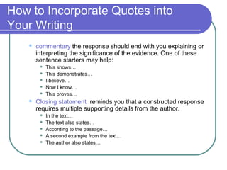 In Text Citations MLA | PPT