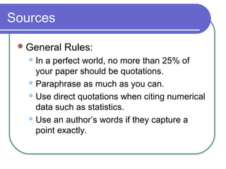 In Text Citations MLA | PPT