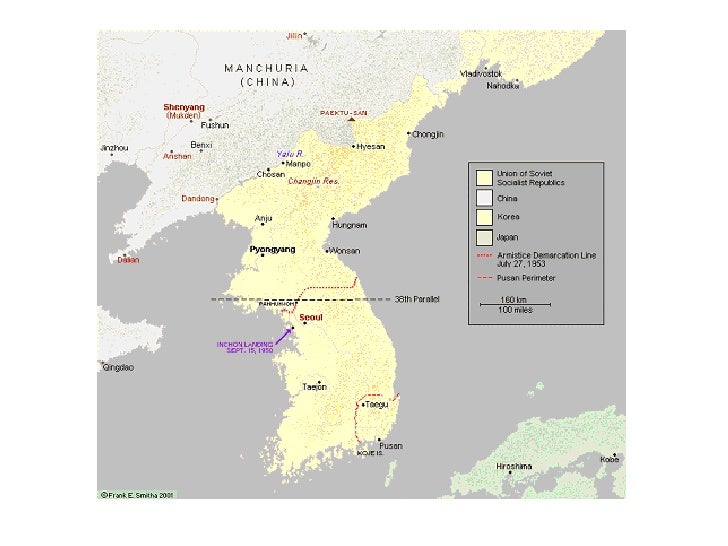 Dispute Between North and South Korea