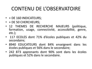 Encourager le savoir collectif et le partage,