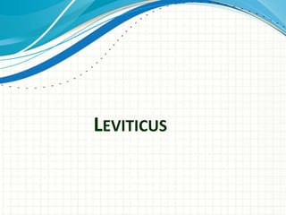 LEVITICUS

 