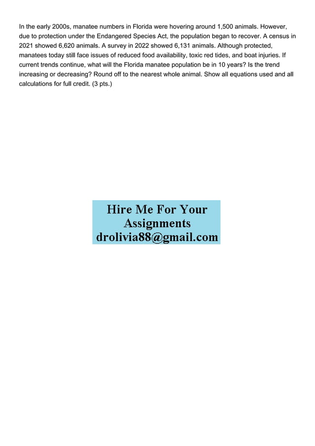 In the early 2000s manatee numbers in Florida were hoverin.pdf