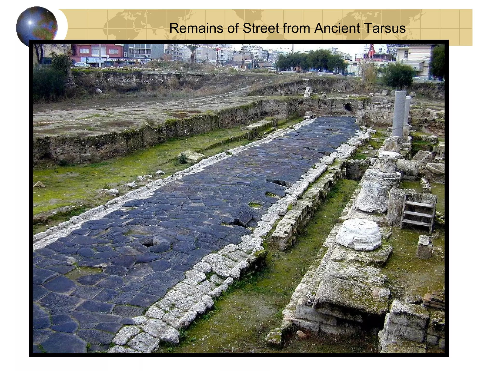 Remains of Street from Ancient Tarsus 