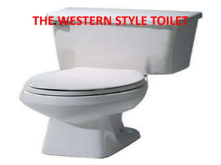 THE WESTERN STYLE TOILET
 