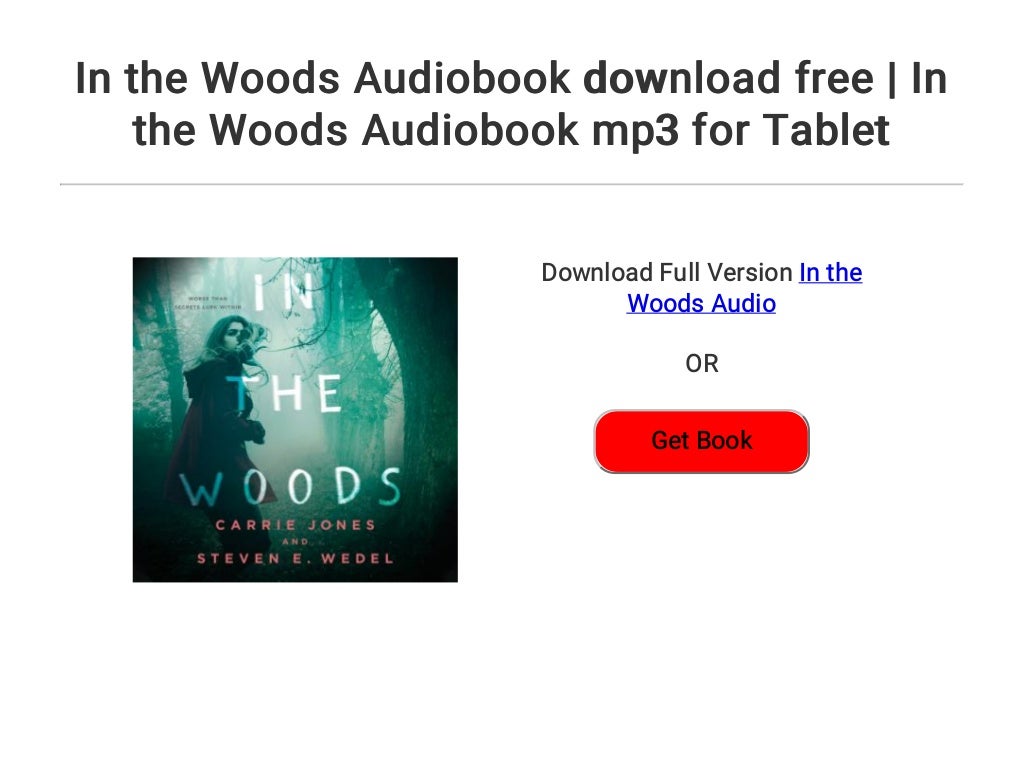 In The Woods Audiobook Download Free In The Woods Audiobook Mp3 For 