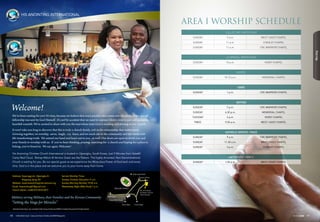 HIS ANOINTING INTERNATIONAL
Welcome!
We've been waiting for you! It's true, because we believe that every person who comes into the circle of this special
fellowship was sent by God Himself. It's not by accident that we want to express Christ's love to you with genuine,
heartfelt warmth. We're excited to share with you the marvelous ways God is working and moving in our church.
It won't take you long to discover that this is truly a church family, rich in the relationship that matter most.
Growing together, we worship, serve, laugh, cry, learn, and we reach out to the community and the world with
life-transforming truth. We extend our hand and heart out to you , as well. Our doors are open to invite you and
your Family to worship with us. If you've been thinking, praying, searching for a church and hoping for a place to
belong, you've found us. We say again, Welcome!
His Anointing Christian Church International is located in Uijeongbu, South Korea, Just 5 Minutes from Gate#2
Camp Red Cloud. Bishop Melvin  Vernice Green are the Pastors. This highly Anointed, Non-Denominational
Church is waiting for you. Be our special guest as we experience the Miraculous Power of God each and every
time. God is in this place and we welcome you to your home away from home.
Address: Gyeonggi-do, Uijeongbu-Si
Nogyang dong 351
Website: www.hisanointinginternational.org
Email: hisanointing01@gmail.com
Church Admin. Cell# 010-9233-5077
Service Worship Times
Sunday Christian Education 9 a.m.
Sunday Morning Worship 10:30 a.m.
Wednesday Night Bible Study 7 p.m.
AREA I WORSHIP SCHEDULE
COLLECTIVE PROTESTANT
SUNDAY 9 a.m. WEST CASEY CHAPEL
SUNDAY 11 a.m. STANLEY CHAPEL
SUNDAY 11 a.m. CRC WARRIOR CHAPEL
LITURGICAL PROTESTANT
SUNDAY 10 a.m. HOVEY CHAPEL
GOSPEL
SUNDAY 10:15 a.m. MEMORIAL CHAPEL
COGIC
SUNDAY 1 p.m. CRC WARRIOR CHAPEL
KATUSA
SUNDAY 7 p.m. CRC WARRIOR CHAPEL
SUNDAY 6:30 p.m. MEMORIAL CHAPEL
TUESDAY 6 p.m. HOVEY CHAPEL
PWOC 9:30 a.m. WEST CASEY CHAPEL
CATHOLIC SERVICE / MASS
SUNDAY 9 a.m. CRC WARRIOR CHAPEL
SUNDAY 11:30 a.m. WEST CASEY CHAPEL
SUNDAY 3.p.m. STANLEY CHAPEL
LATTER-DAY SAINTS
SUNDAY 1:30 p.m. WEST CASEY CHAPEL
Setting the Stage for Miracles
Military serving Military, their Families and the Korean Community
Camp Red Cloud
Front Gate Front Gate
Uijeongbu Stadium
His Anointing
Christian Church
International
Back Gate
Sindo apartment
Grocery Store
Advertisement does not constitute DoD, Army, Family and MWR or Federal Government Endorsement.
6968 USAG Red Cloud - Casey and Area I Family and MWR Magazine IN THE ZONE
Worship
 