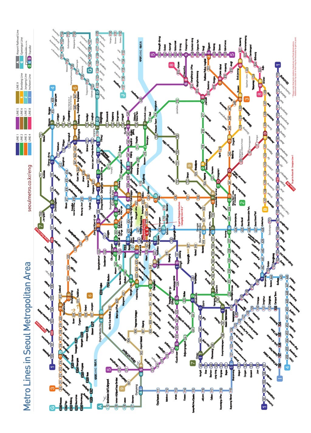 Seoul Subway Map