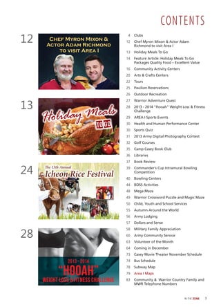 In The Zone November 2013