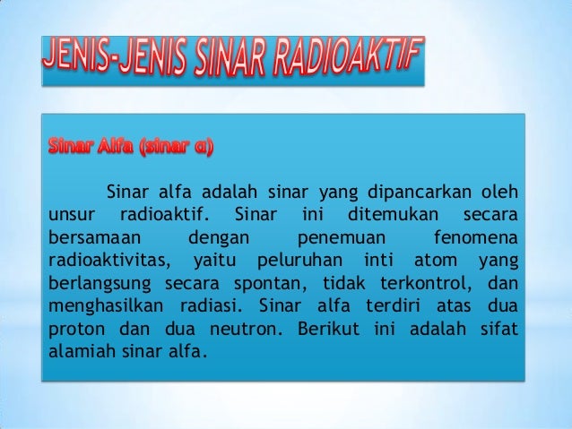 Inti atom dan radioaktivitas