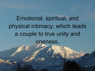Marriage what without a intimacy is