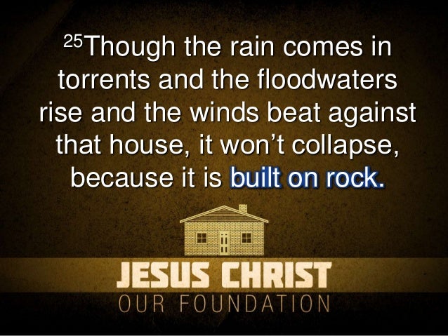 Intimacy With Jesus Part 4 Jesus Our Foundation Intimacy With Jesus Part 4 Jesus Our Foundation