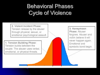 Behavioral Phases
Cycle of Violence
 