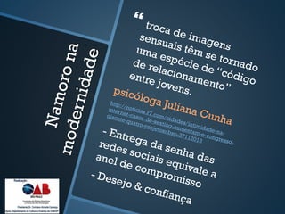 Intimidade na internet