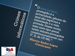 Intimidade na internet