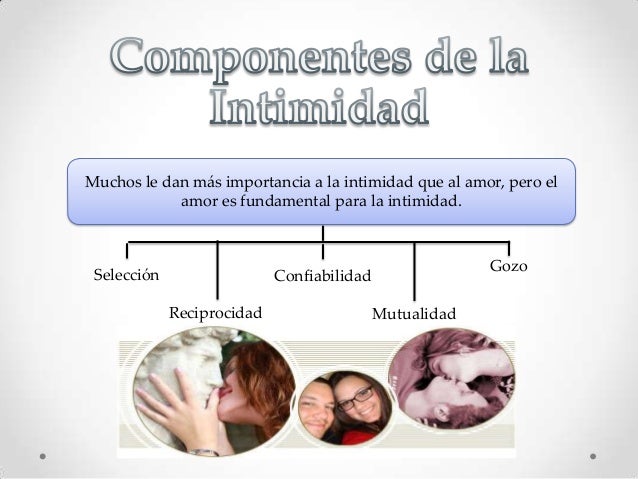 Que Es La Intimidad En La Sexualidad