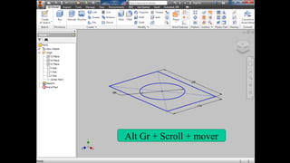 Alt Gr + Scroll + mover