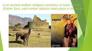 Inti Raymi | PPTX