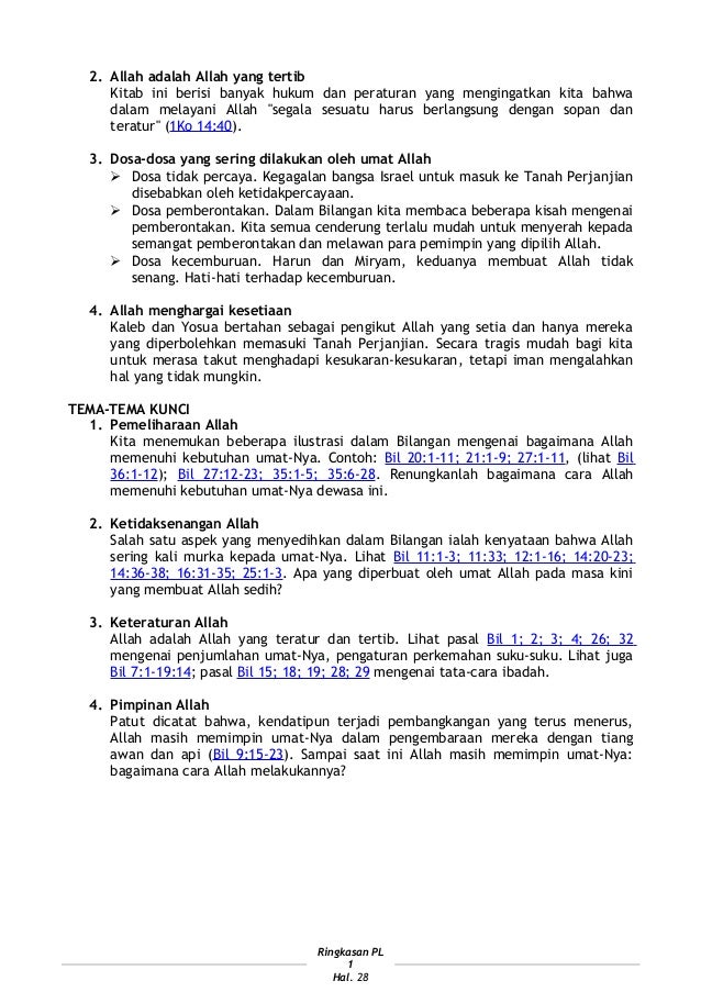 Intisari pl 1 ringkasan (FULL EDITION) nrhs