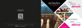 Intiways: Diseño de Brochure