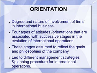 Intl orientation | PPT