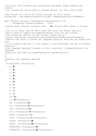 "Internationalisation with PHP and Intl" source code | PDF
