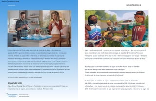 INTRODUÇÃO NO METAVERSO 8
Direita: Sala de recreação
Esquerda: Snap Óculos
Embora o governo da China esteja reprimindo as indústrias de jogos e tecnologia - em
agosto de 2021, o governo chinês anunciou novas proibições de jogos durante a semana para
menores, limitando os jogos online a três horas por semana e as próximas leis para regular
empresas de tecnologia domésticas - líderes de tecnologia chineses têm vindo a pavimentar o
caminho para o metaverso ao longo dos últimos anos. Gigantes como Tmall, Taobao, JD.com e
WeChat estabeleceram precursores do metaverso na forma de shoppings digitais interativos,
enquanto influenciadores virtuais como Ling estão se tornando populares e fazendo parcerias com
grandes marcas, incluindo Tesla. Mais recentemente, o proprietário do TikTok, ByteDance, deu seu
primeiro passo no metaverso ao adquirir a startup de RV Pico no final de agosto de 2021 e “Essas entidades, que provavelmente costumavam ser distintas, estamos vendo-as se fundirem.
Eu acho que, de muitas maneiras, os jogos são o novo social.”
As linhas entre as indústrias de jogos e entretenimento também estão se desfazendo.
jogos é esse aspecto social – encontrar-se com pessoas, comunicar-se – que está se tornando de
suma importância”, disse Keith Stuart, editor de jogos do Guardian, à Wunderman Thompson
Intelligence. Quase dois terços (61%) dos adultos do Reino Unido jogaram com amigos e familiares
para manter contato durante o bloqueio, de acordo com uma pesquisa de maio de 2021 do Xbox.
Até 2025, o mercado de jogos pode se tornar uma indústria de US$ 300 bilhões, de acordo com
a GlobalData – três vezes o recorde da indústria cinematográfica global de US$ 101 bilhões em
2019. Evidências impressionantes de que, especialmente para as gerações mais jovens, “os jogos são
O que Animal Crossing, Sea of Thieves e Fortnite têm em comum com uma cafeteria? Cada vez
mais, todos eles são lugares para conhecer e socializar. “Parte do vídeo
Nick Fajt, CEO e cofundador da startup de jogos sociais Rec Room, disse ao GeekWire
que ele não distingue mais entre plataformas sociais e de jogos.
no início do mês, o Alibaba lançou um site de leilões NFT.
Jogando tudo
Machine Translated by Google
 