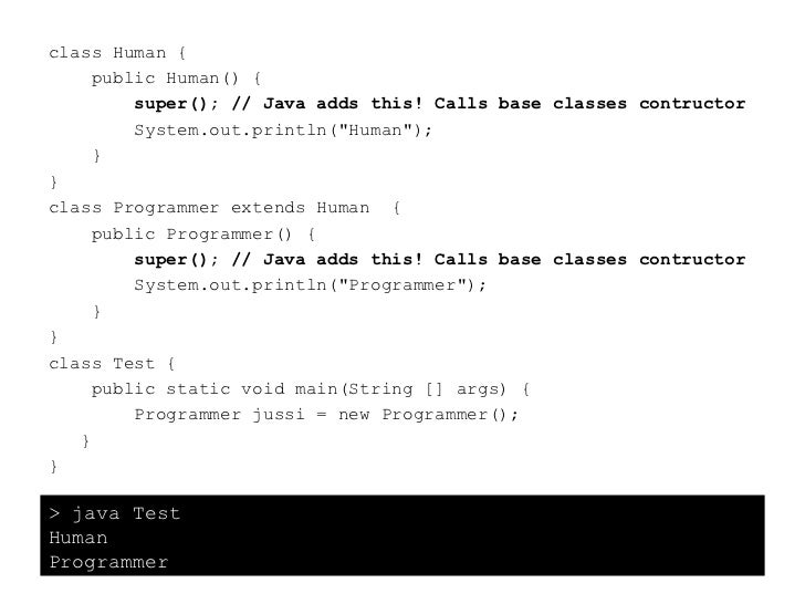 Object Oriented Programming with Java