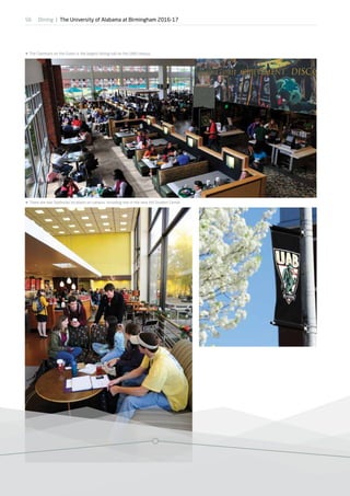 Uab Commons University of Alabama at Birmingham by Study Metro | PDF