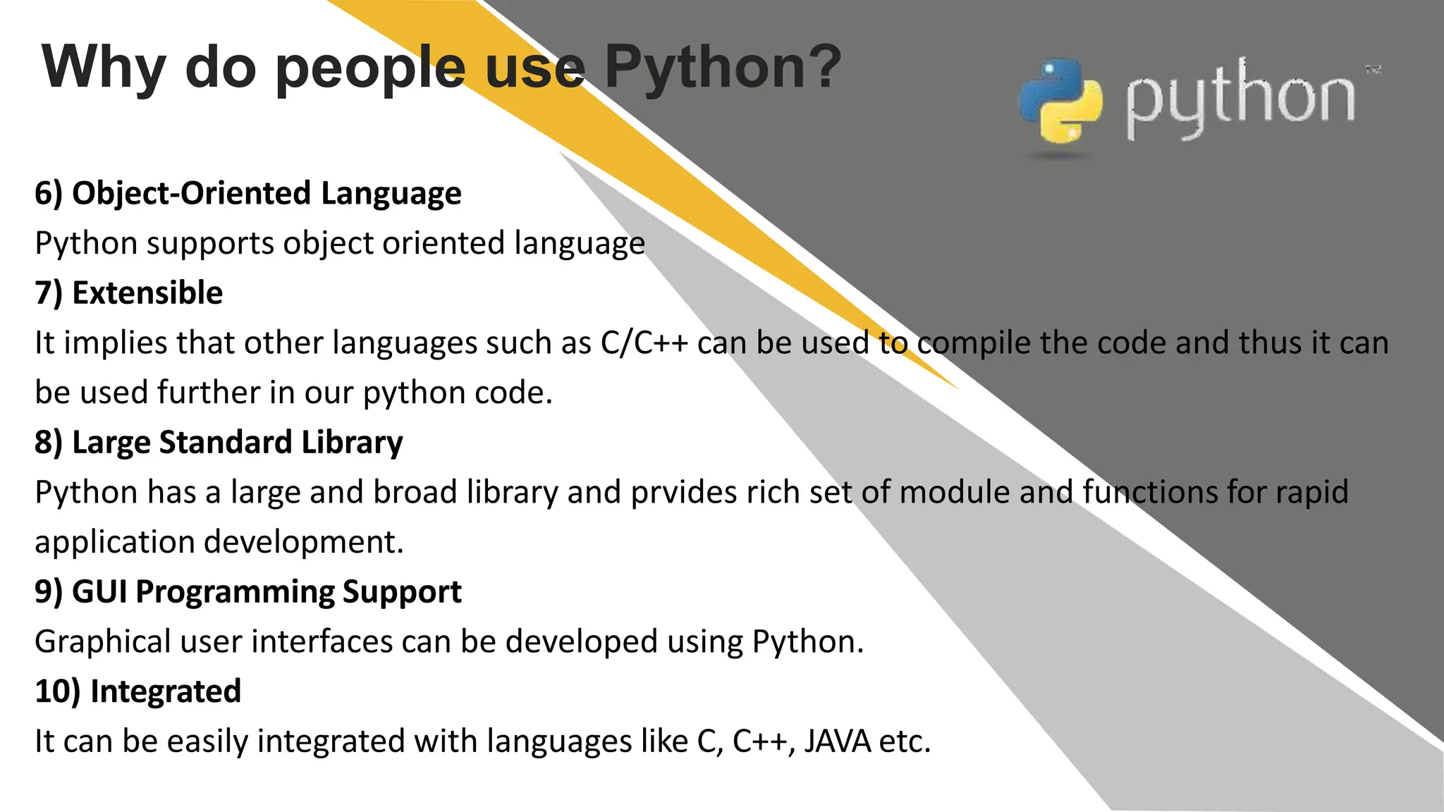 Why Python in required in Civil Engineering | PPTX