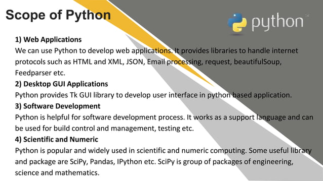 Why Python in required in Civil Engineering | PPTX | Programming ...